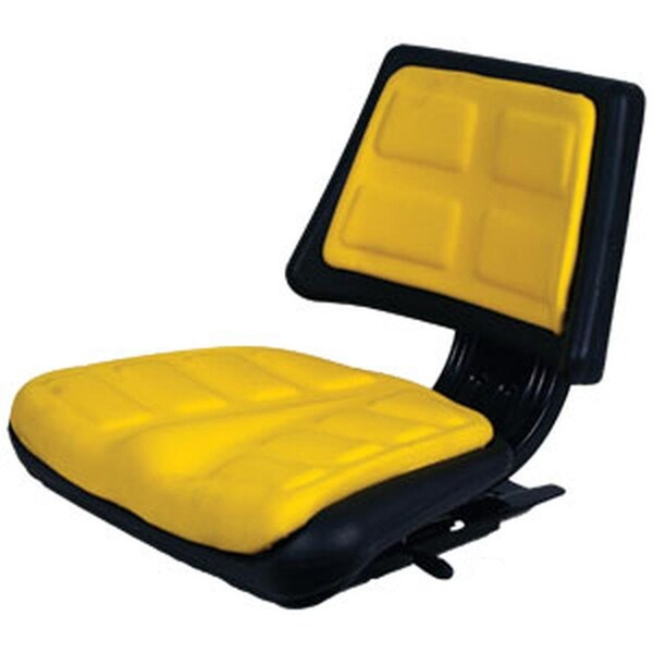 Aftermarket Yellow Universal Seat w Trapezoid Back Fits Universal Products Models 2702200 A-T110YL-AI - main